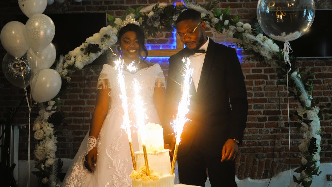 Paul and Precious wedding portrait